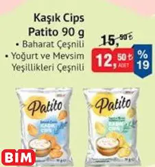 PATİTO KAŞIK CİPS
